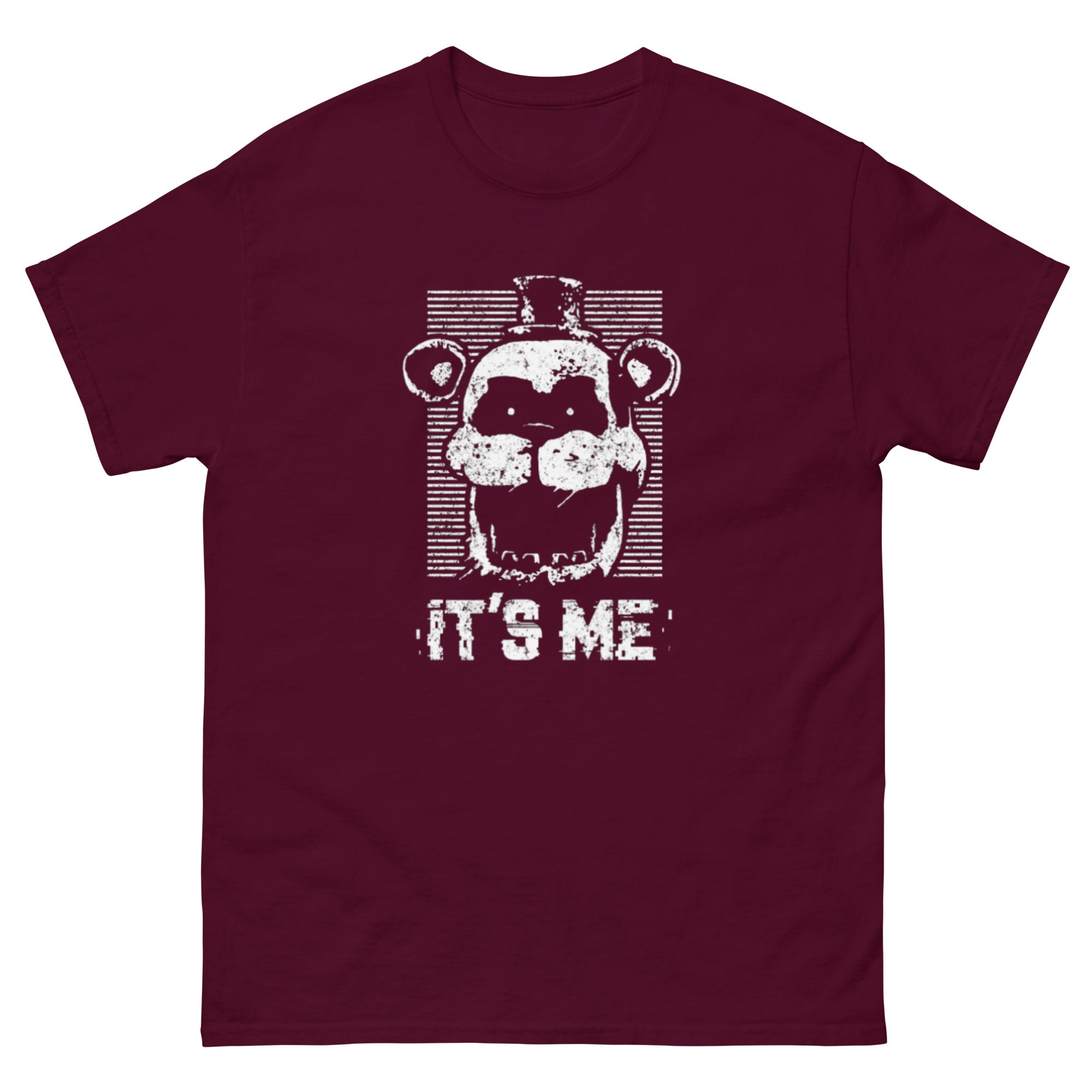 FNAF Shirt Freddy Fazbear Scary classic tee