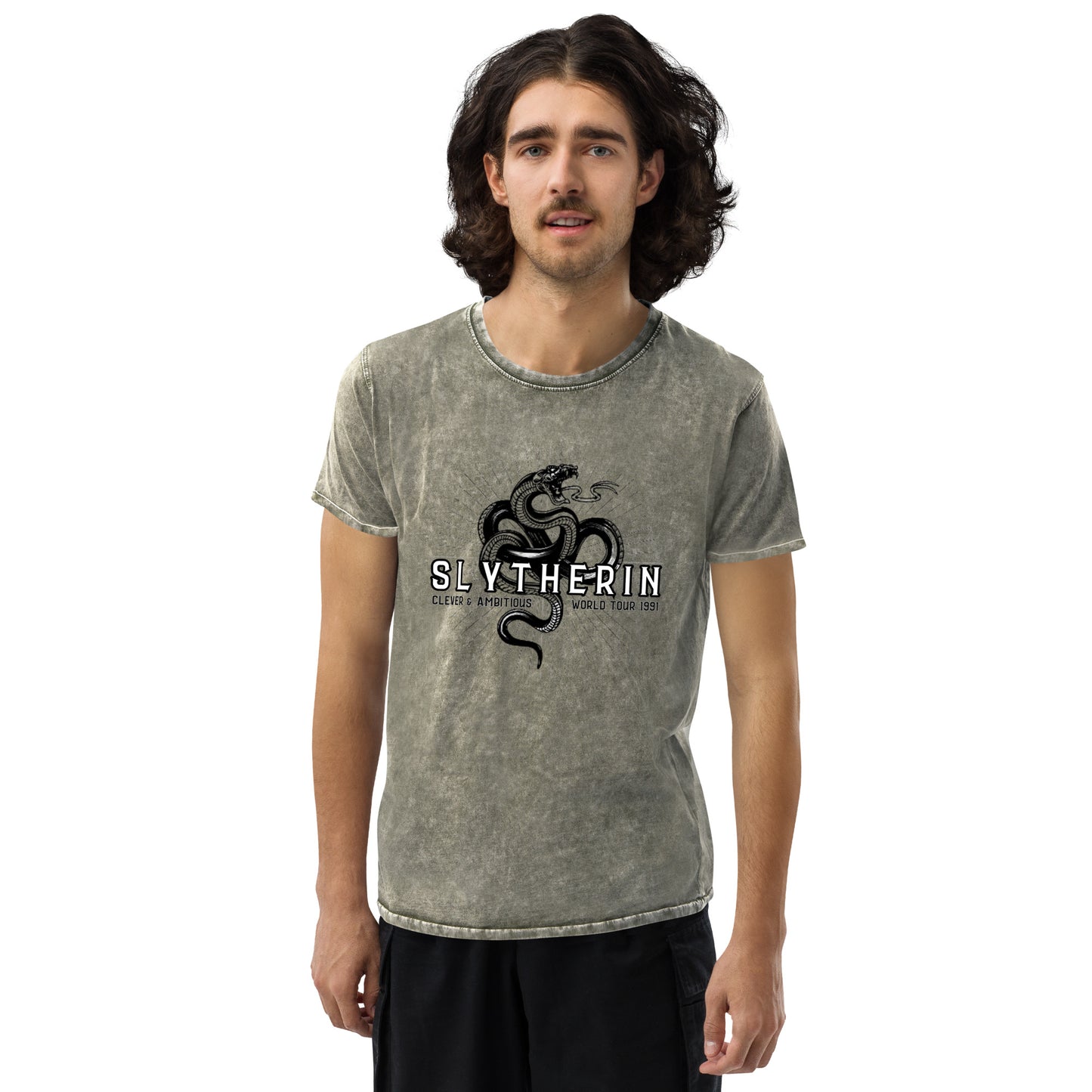 Slytherin 2  Denim T-Shirt