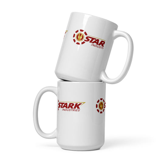 Stark Co White glossy mug