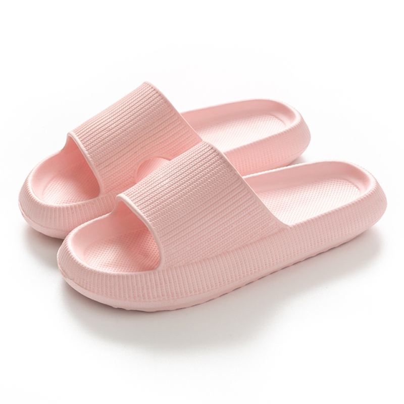 Thick Platform Horsehold Slippers Women Indoor Bathroom Slides Soft EVA Anti-Slip Home Floor Slides Ladies Summer Shoes