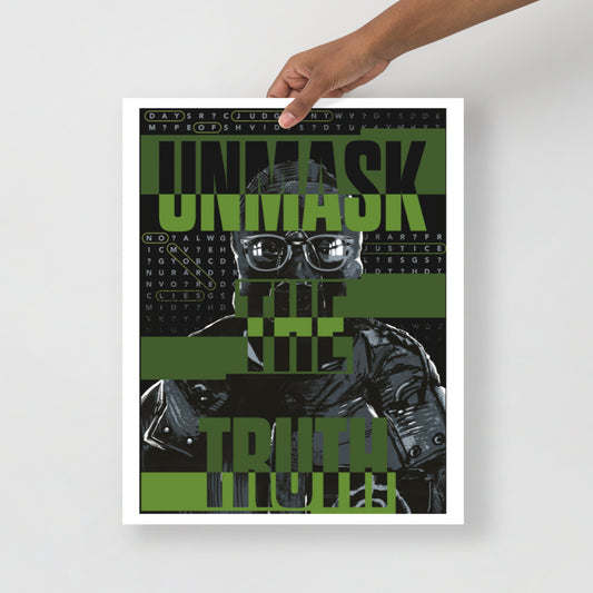 Unmask the truth the riddler Poster