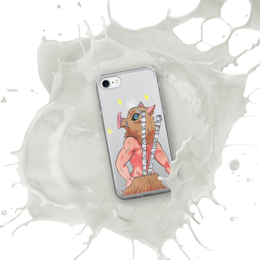 Inosuke Sparkle Demon Slayer iPhone Case