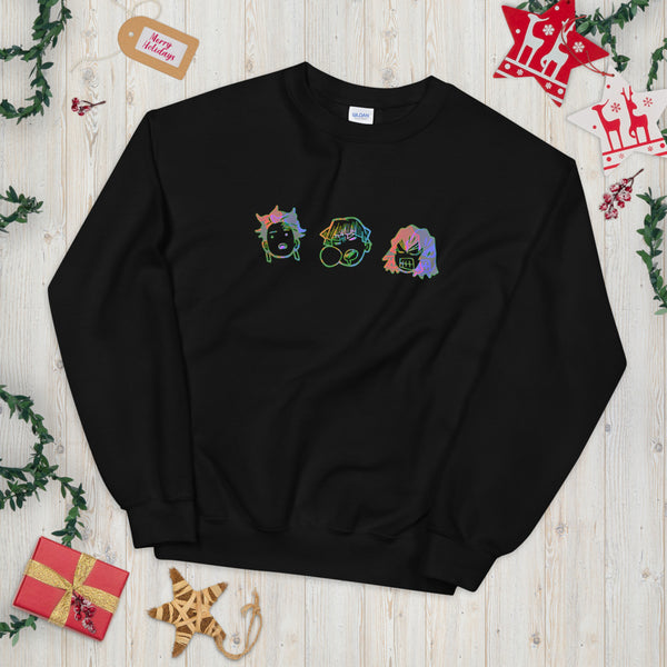 Demon Slayer Faces Anime Unisex Sweatshirt