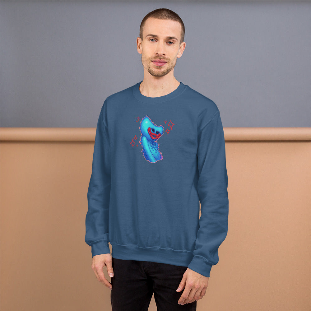 Huggy Wuggy Spakle Unisex Sweatshirt