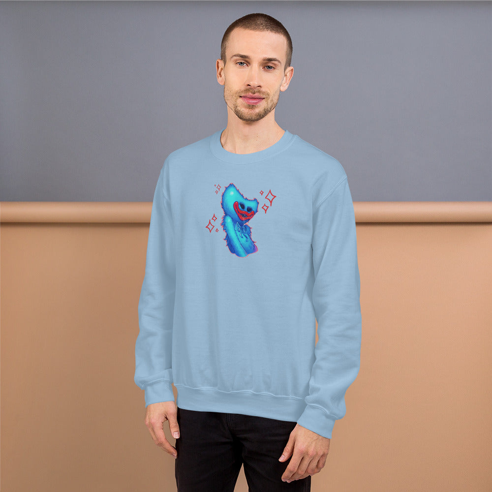 Huggy Wuggy Spakle Unisex Sweatshirt