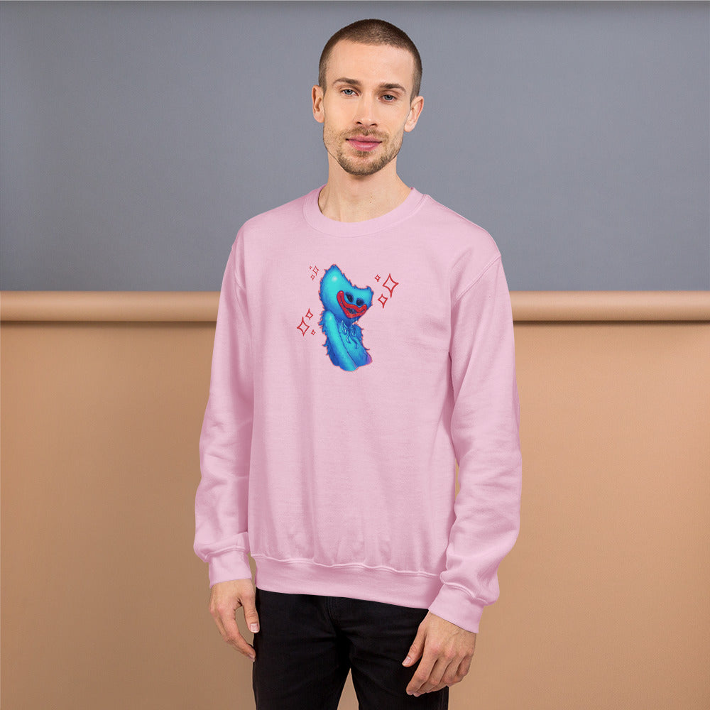 Huggy Wuggy Spakle Unisex Sweatshirt