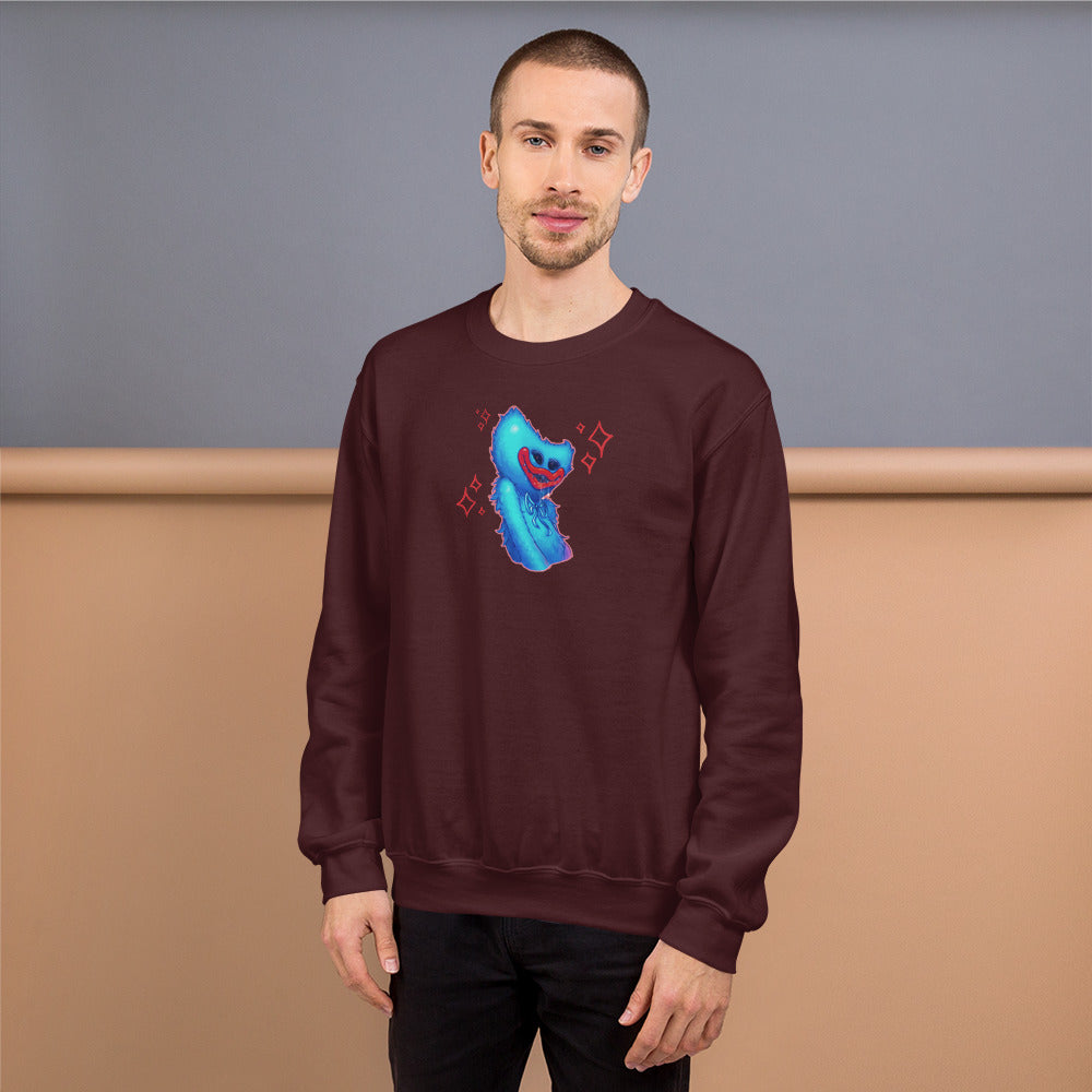 Huggy Wuggy Spakle Unisex Sweatshirt