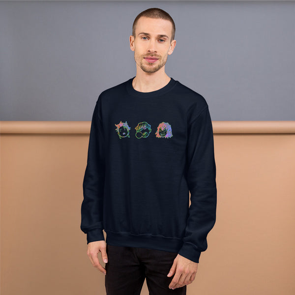 Demon Slayer Faces Anime Unisex Sweatshirt
