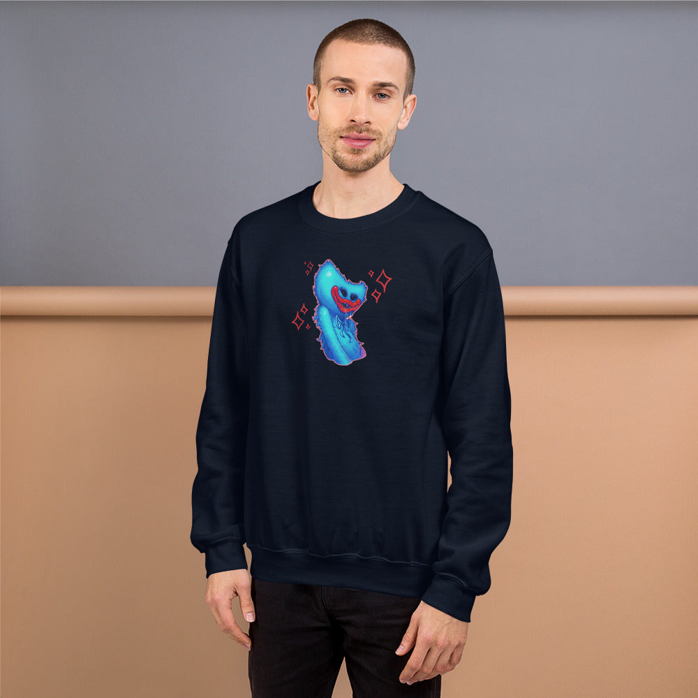 Huggy Wuggy Spakle Unisex Sweatshirt