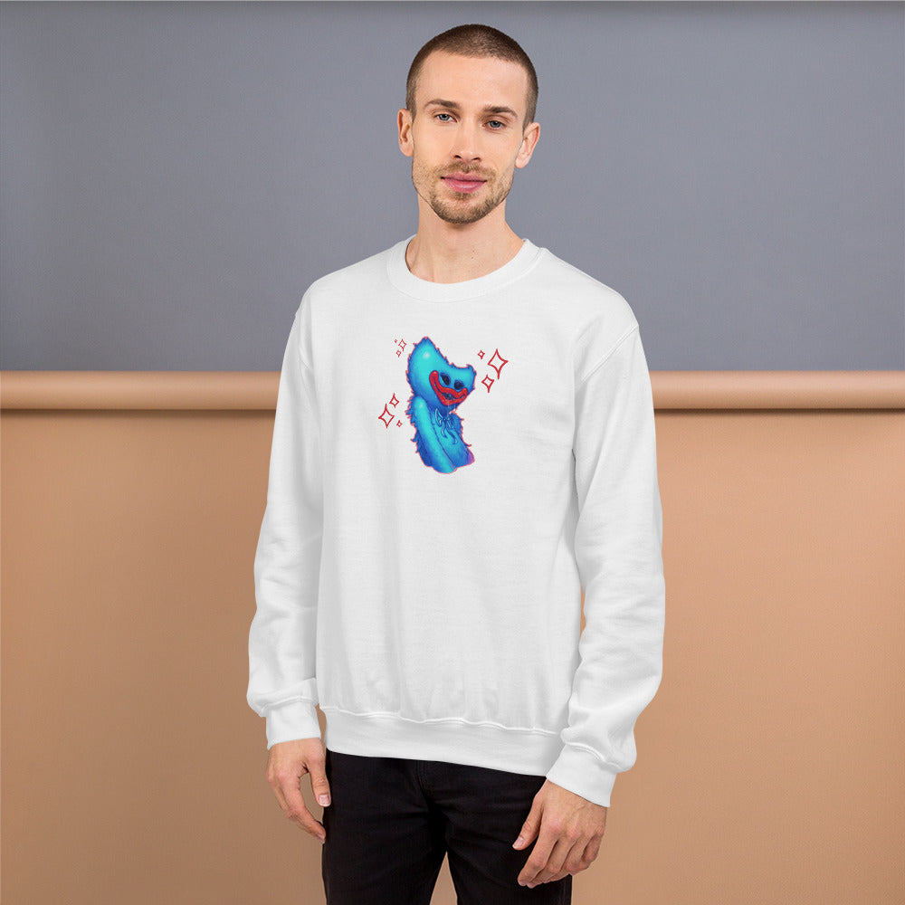 Huggy Wuggy Spakle Unisex Sweatshirt