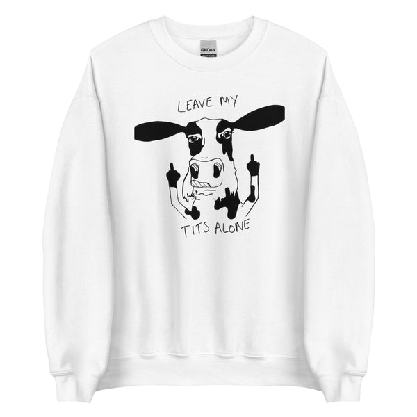 Cow Vegan Funny Unisex Sweatshirt