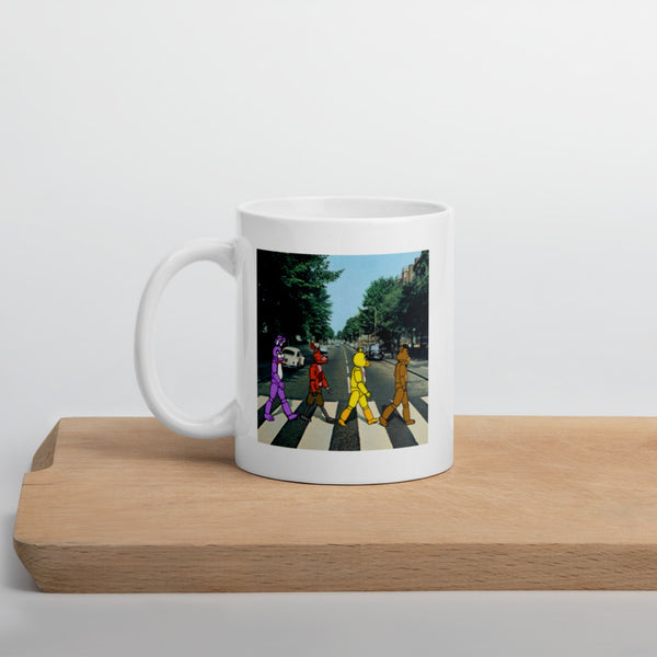 FNAF Abbey Road Security Breach White glossy mug