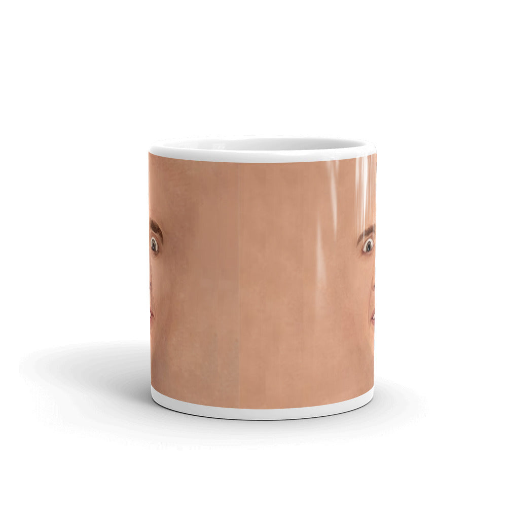 Nicolas Cage Illustration Mug Coffee Cup