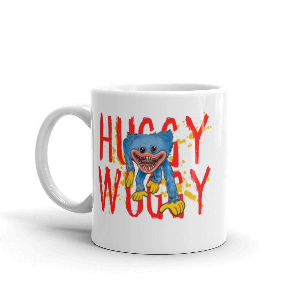 Huggy Wuggy Graphic White glossy mug