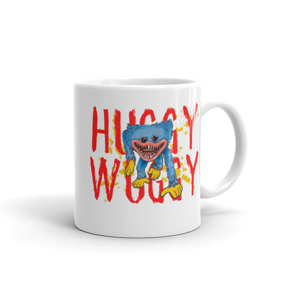 Huggy Wuggy Graphic White glossy mug